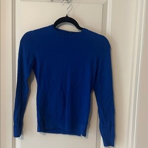 Theory Royal Blue Knit Top